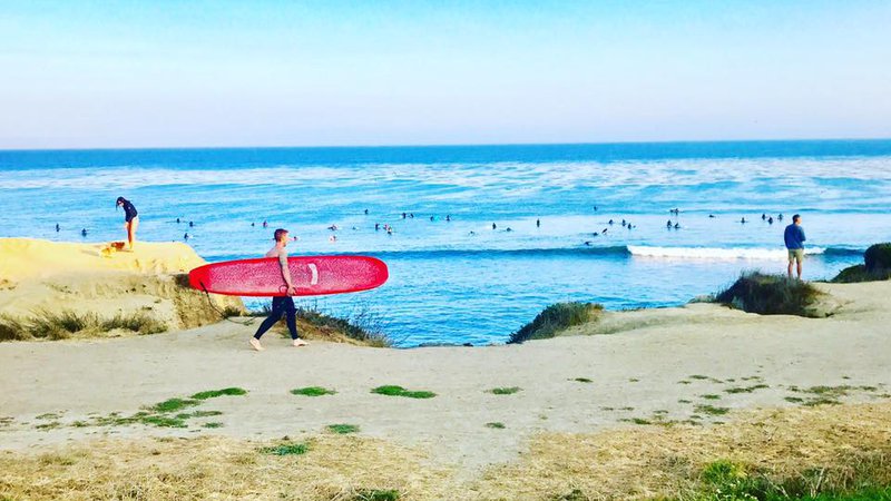 Santa Cruz surf spots 