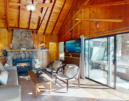 Treehouse Tahoe Cabin with Private Hot Tub




